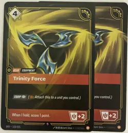 Trinity Force [SFD - 115/221] - NM [Foil] TCG Riftbound - Image 1