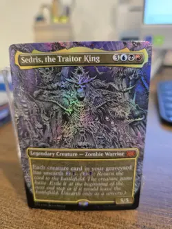 Sedris, the Traitor King (Borderless) Double Masters 2022 Foil - Image 1