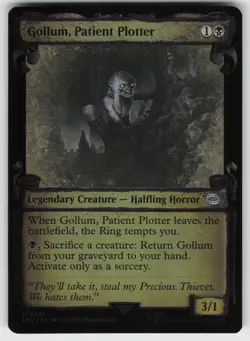 Gollum, Patient Plotter (Showcase Scrolls) Foil U Universes Beyond: LotR - Image 1