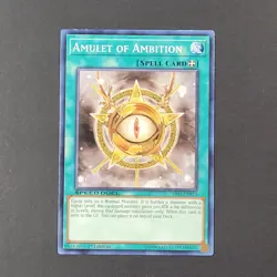 Yugioh TCG - Amulet of Ambition - SS03-ENB23 - LP/NM - 1st Ed Common Spell 2019 - Image 2