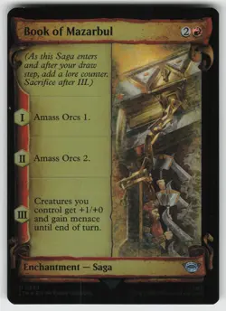 Book of Mazarbul (Showcase Scrolls) Foil U Universes Beyond: LotR - Image 1