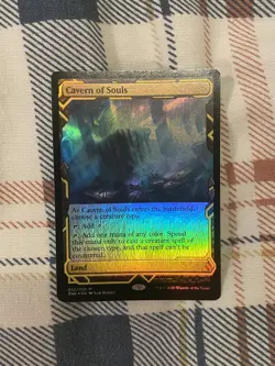 Cavern of Souls #22 *Foil* (LP) - Zendikar Rising Expeditions MTG - Image 1