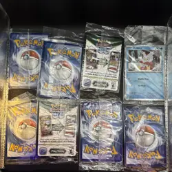 Pokemon Holiday Calendar/Prismatic Evolutions Sealed Lot of 8 Stamped Promo Card - Image 2