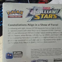 Pokemon TCG Sword & Shield Brilliant Stars 36 pack sealed Booster box English - Image 2