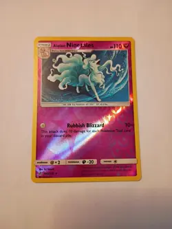 Alolan Ninetales 145/236 Sm-Cosmic Eclipse Holo Pokemon TCG NM/ M - Image 1