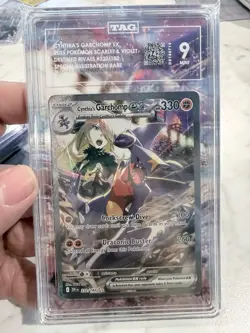 Pokemon TCG Cynthia's Garchomp EX 215/182 - Image 4
