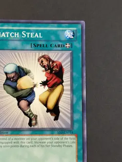 Yugioh TCG - 1x Snatch Steal - SD3-EN014 - LP 1st Ed Common Blaze of Destruction - Image 4