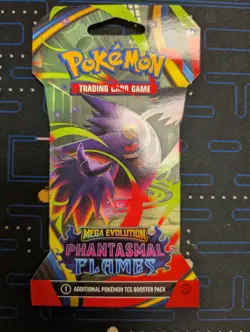 Pokemon TCG Mega Evolution: Phantasmal Flames Sleeved Booster Pack - Image 2