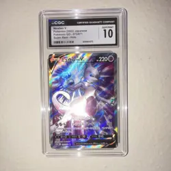 Mewtwo V Pokemon GO 073/071 (2022) Japanese Super Rare Holo CGC Gem Mint 10 - Image 1