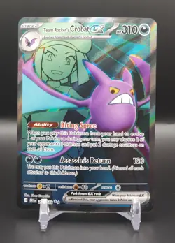 Pokemon - Team Rocket's Crobat ex - 217/182 - Sv10: Destined Rivals - Image 1