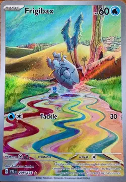 Pokemon - Frigibax 208/193 - Paldea Evolved - Illustration Rare - Alternate Art - Image 1