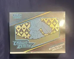 Pokemon Center Exclusive Crown Zenith ETB Elite Trainer Box Plus New Sealed - Image 1