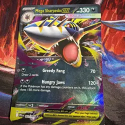 Pokemon TCG: Mega Sharpedo ex 061/094 - Ultra Rare - Phantasmal Flames - *NM* - Image 1