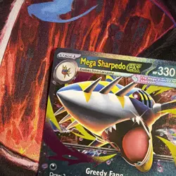 Pokemon TCG: Mega Sharpedo ex 061/094 - Ultra Rare - Phantasmal Flames - *NM* - Image 2