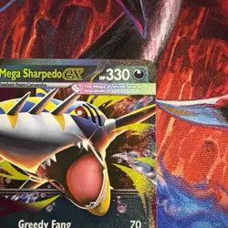Pokemon TCG: Mega Sharpedo ex 061/094 - Ultra Rare - Phantasmal Flames - *NM* - Image 3