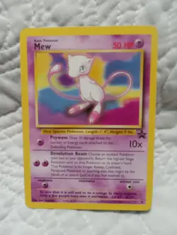 2000 POKEMON BLACK STAR MEW PROMO - POKEMON LEAGUE #8 - Image 1