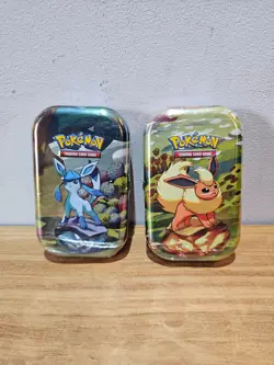 Pokemon Prismatic Evolutions TCG - 2x Mini Tins - BRAND NEW & SEALED - Image 1