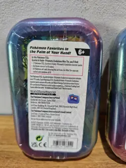 Pokemon Prismatic Evolutions TCG - 2x Mini Tins - BRAND NEW & SEALED - Image 3