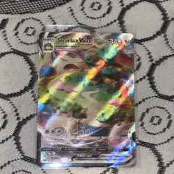 Pokemon TCG Snorlax VMAX Sword & Shield Base Set 142/202 nm - Image 2