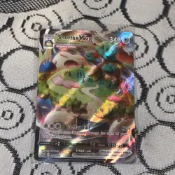 Pokemon TCG Snorlax VMAX Sword & Shield Base Set 142/202 nm - Image 3