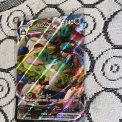 Pokemon TCG Snorlax VMAX Sword & Shield Base Set 142/202 nm - Image 5