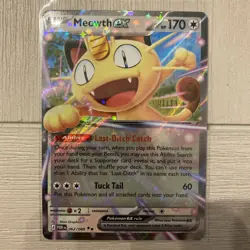 Pokemon Tcg Meowth EX 062/088 Double Rare Perfect Order - Image 1