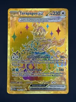 Pokemon - Terapagos ex - 180/131 Prismatic Evolutions - Hyper Rare - NM - Image 1