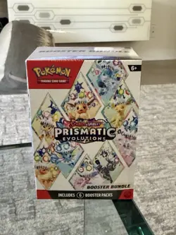 Pokemon Scarlet and Violet Prismatic Evolutions Booster Bundle - Image 1