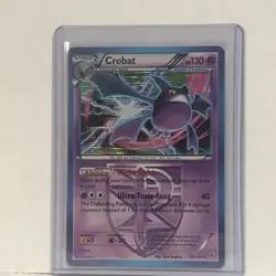 Pokemon TCG Crobat Team Plasma 55/135 Plasma Storm Holo - Image 1