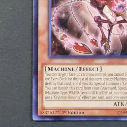 Yugioh TCG - 3x Crystron Rosenix - INOV-EN020 - NM/LP - 1st Ed. - Common - 2016 - Image 3