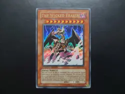 Yugioh - The Wicked Eraser JUMP-EN016 Ultra Rare Promo - Image 1