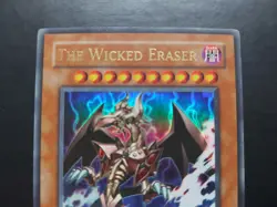 Yugioh - The Wicked Eraser JUMP-EN016 Ultra Rare Promo - Image 2