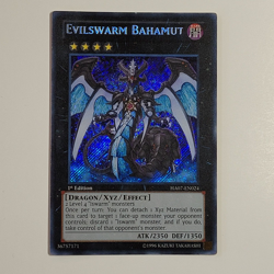 Yugioh - Evilswarm Bahamut - HA07-EN024 - NM - Secret Rare - 1st Ed- Holo - 2013 - Image 1