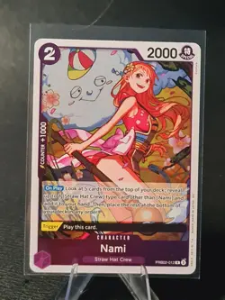 Nami PRB02-012 2025 Premium Booster The Best Vol. 2 R English One Piece PK094A - Image 1