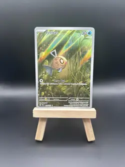 Pokemon TCG Feebas Illustration Rare Card Surging Sparks 198/191 - Image 1