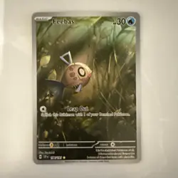 Pokemon TCG Feebas 198/191 – Illustration Rare – Surging Sparks – NM Pack Fresh - Image 1