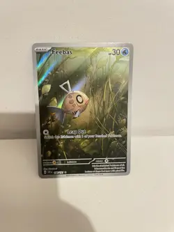 Pokemon TCG Feebas Surging Sparks Illustration Rare Mint/Near Mint Card 198/191 - Image 1