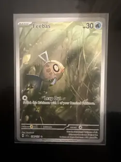Pokemon Feebas TCG Card 198/191 Surging Sparks Illustration Rare NM Condition - Image 1
