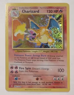 Pokemon Charizard 003/034 Classic Holo Pokemon TCG Near Mint English - Image 1