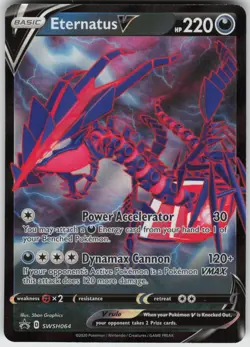 UR - 02 Holo Eternatus V SWSH064 Promo SWSH: Sword & Shield Promo Cards - Image 1
