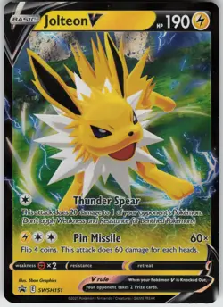 UR - 02 Holo Jolteon V - SWSH151 Promo SWSH: Sword & Shield Promo Cards - Image 1