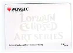 Brigid, Clachan's Heart 29/54 MTG Lorwyn Eclipsed Art Series Card - Image 2