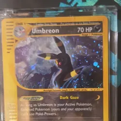 Pokemon Umbreon H30/H32 Skyridge Holo Rare 70 HP Stage 1 English Card - Image 1