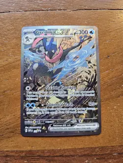 Greninja ex 132 Sv: Scarlet & Violet Promo Cards Holo Full Art - Image 1