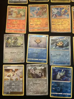 Lot 9⃣: Common Reverse Holo Pokemon Cards TCG Random Modern Bulk Lot ~2020 - Image 3