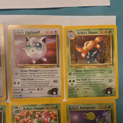 Pokemon Gym Challenge Card Lot Erika's Exeggutor, Clefairy Wizards 2000 (8) - Image 4