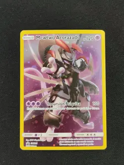 Armored Mewtwo Spanish SM228 Promo Holo Basic 120 English Card - Image 1