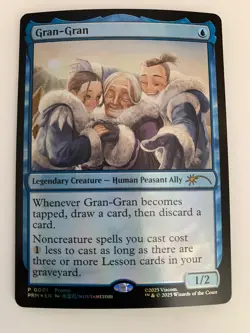 MTG 1x Gran-Gran FOIL PROMO 0001 - Alternative Art Avatar - Image 1