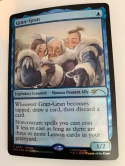 MTG 1x Gran-Gran FOIL PROMO 0001 - Alternative Art Avatar - Image 2