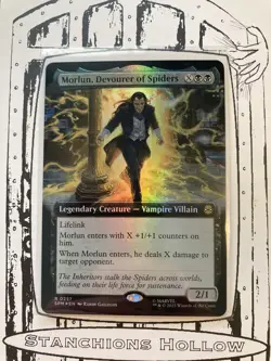 MTG Morlun, Devourer of Spiders (Extended Art, Foil) - Marvel's Spider-Man (SPM) - Image 1